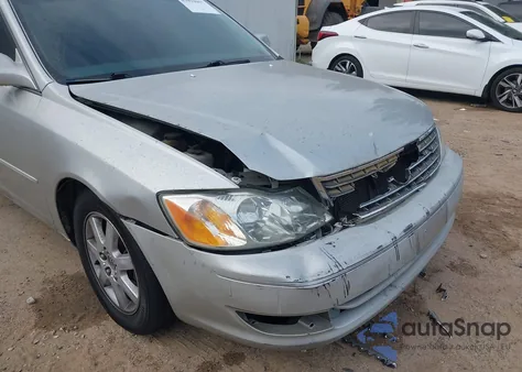 2003 Toyota Avalon Xl z USA, uszkodzony, nr VIN 4T1BF28B83U325528